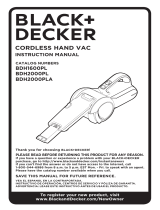 Black & Decker BDH2000PL10QV Manual de usuario