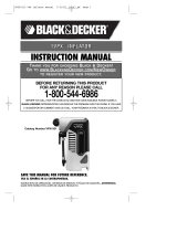 Black & Decker VPX1501 Manual de usuario