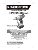 Black & Decker LMT16SB Manual de usuario