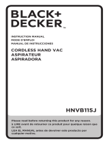 Black & Decker HNVB115J10 Manual de usuario