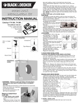 Black & Decker 79-364 Manual de usuario