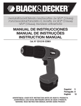 Black & Decker CD961 Manual de usuario