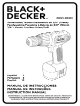 BLACK+DECKER CD961 Manual de usuario