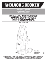 Black & Decker PW1400 Manual de usuario