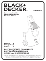 Black & Decker PW2000TX Manual de usuario