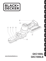 Black & Decker GKC1000L Manual de usuario