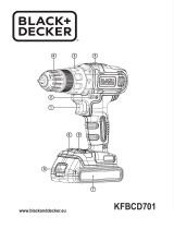 Black & Decker KFBCD701 Manual de usuario