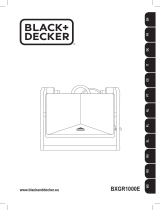 Black & Decker BXGR1000E Manual de usuario