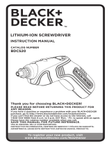 Black & Decker BDCS20 Manual de usuario