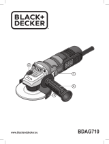 Black & Decker BDAG710 Manual de usuario