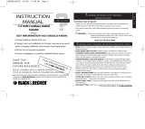 Black & Decker VP510T Manual de usuario