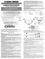 Black & Decker VP870K Manual de usuario