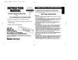 Black & Decker TV200 Manual de usuario