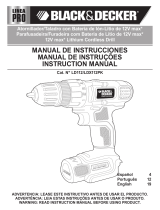 Black & Decker LDX112PK-B2C Manual de usuario
