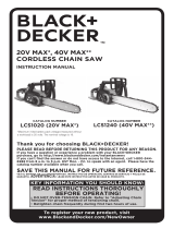 BLACK+DECKER LCS1240 Manual de usuario
