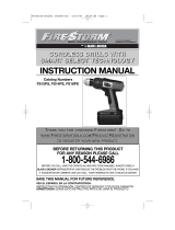 Black & Decker Fire Storm FS12PS Manual de usuario