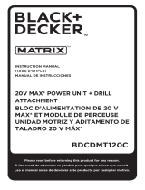 Black & Decker BDCDMT120C Manual de usuario