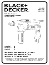 BLACK+DECKER HD555 Manual de usuario