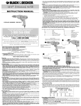 Black & Decker DR211LK Manual de usuario