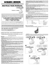 Black & Decker HPD1202 Manual de usuario