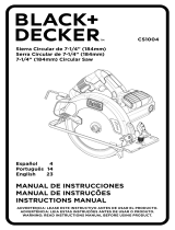 Black & Decker CS1004 Manual de usuario