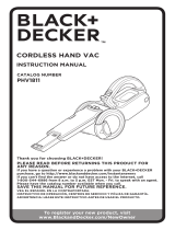 Black & Decker PHV1811GKQ Manual de usuario