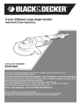 Black & Decker BDEG900 Manual de usuario