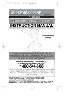 fireStorm FS140LI Manual de usuario