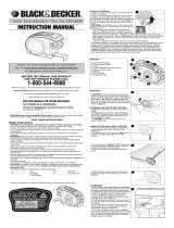 Black & Decker BDTM250 Manual de usuario
