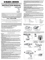 Black & Decker CD140S Manual de usuario