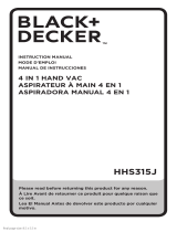 Black & Decker HHS315J El manual del propietario