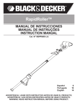 Black & Decker BDPR400 Manual de usuario