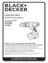 Black & Decker GCO1200C Manual de usuario