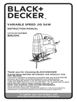 Black & Decker BDEJS4C Manual de usuario