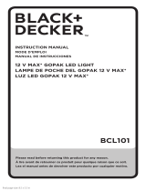 Black & Decker BCL101 Manual de usuario