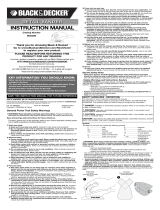 Black & Decker MS525B Manual de usuario
