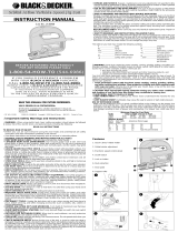 Black & Decker JS305B Manual de usuario