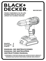 Black & Decker BDCDE120C Manual de usuario