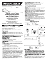 Black & Decker NS118 Manual de usuario