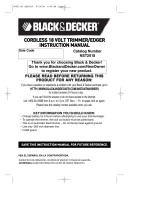 BLACK+DECKER NST2018 Manual de usuario