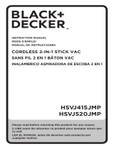 Black & Decker HSVJ520JMPA07 Manual de usuario