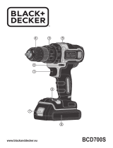 Black & Decker BCD700S Manual de usuario