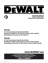 DeWalt DW758 3/4 HP Cast Iron Industrial  El manual del propietario