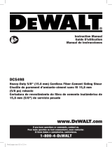 DeWalt DCS498B Manual de usuario