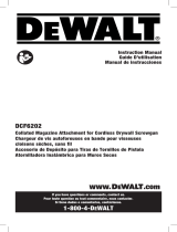 DeWalt DCF6202 Manual de usuario