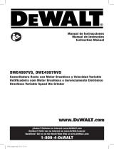 DeWalt DWE4997VS Manual de usuario