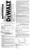 DeWalt D21002 Manual de usuario