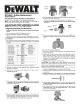 DeWalt D518005 Manual de usuario