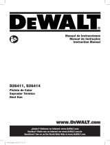 DeWalt D26414-BR Manual de usuario