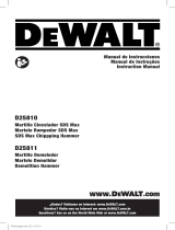 DeWalt D25810K-B3 Manual de usuario